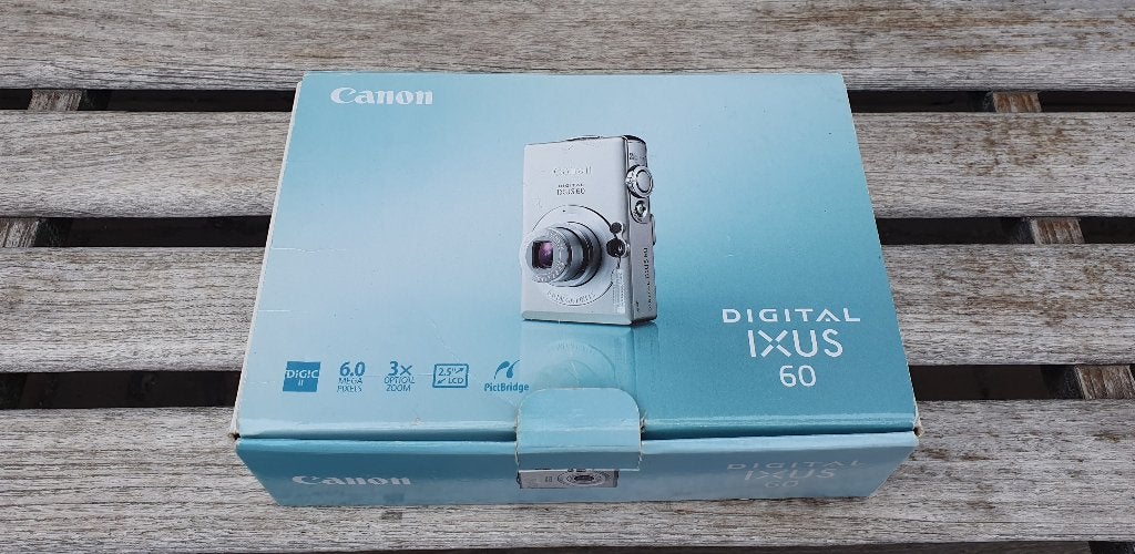 CANON IXUS 60 fotocamera, Ophalen, Ingebouwde flitser, Canon, Zo goed als nieuw
