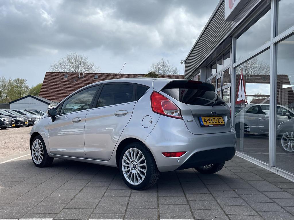 Ford Fiesta 1.0 EcoBoost Titanium /5 drs/Cruise/Climate/Navi, Voorwielaandrijving, Euro 6, Met garantie (alle), Electronic Stability Program (ESP)