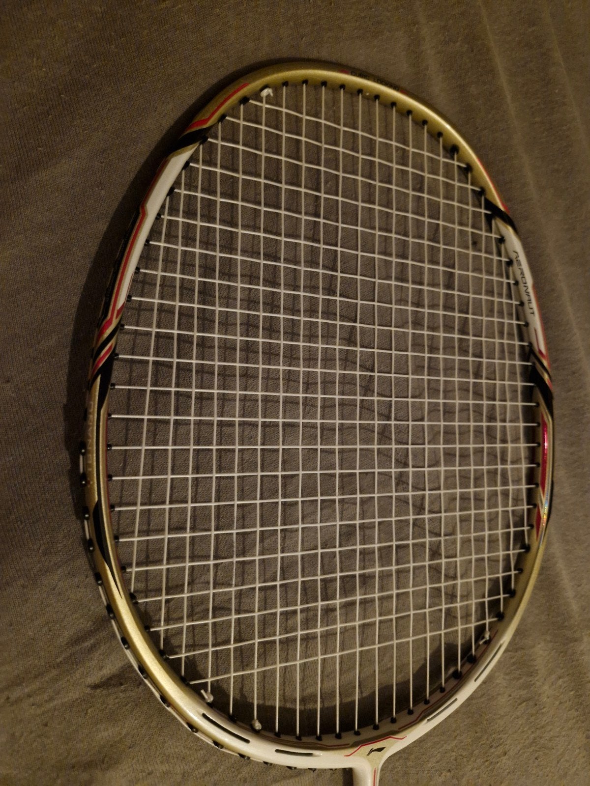 Li-Ning Aeronaut 9000 Badminton Racket - Zeer Goede Staat, Sport en Fitness, Verzenden, Zo goed als nieuw, Racket(s)