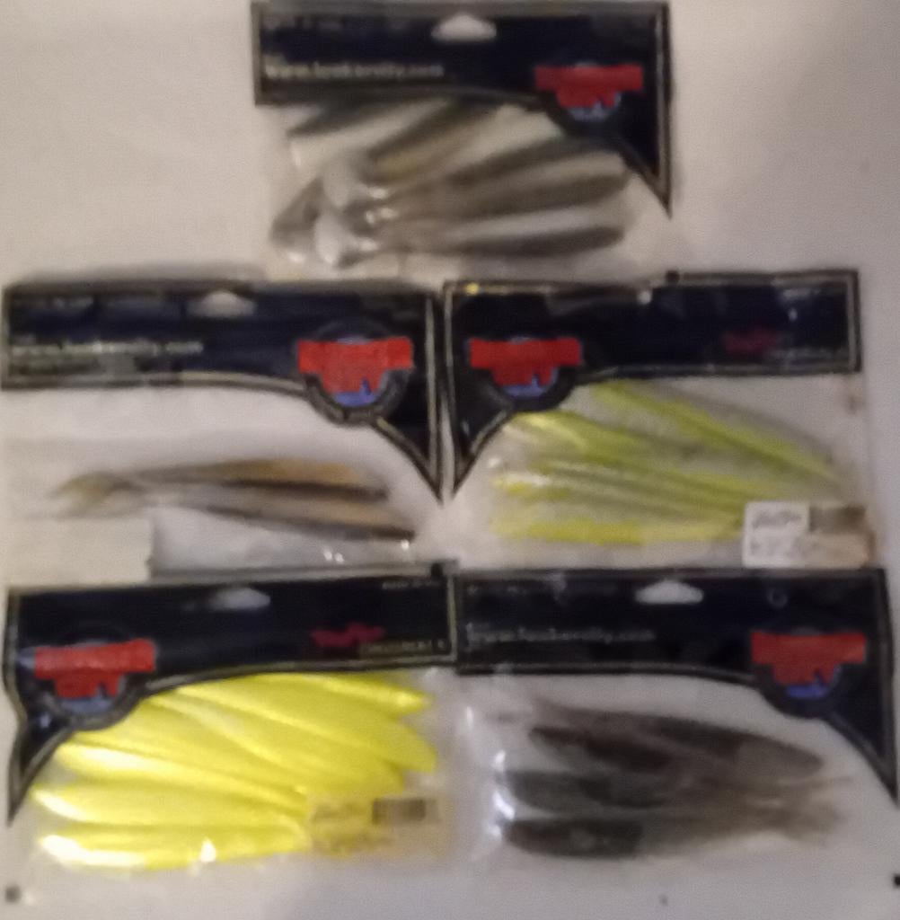 Lunker city softbaits, Watersport en Boten, Hengelsport | Algemeen, Ophalen of Verzenden, Nieuw, Kunstaas