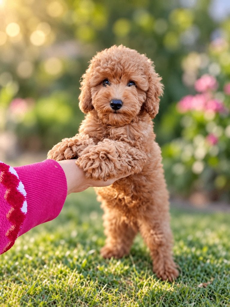 🤎 RIO zoekt zijn 5-sterren thuis 🐩✨, Poedel, Reu, 8 tot 15 weken, CDV (hondenziekte)