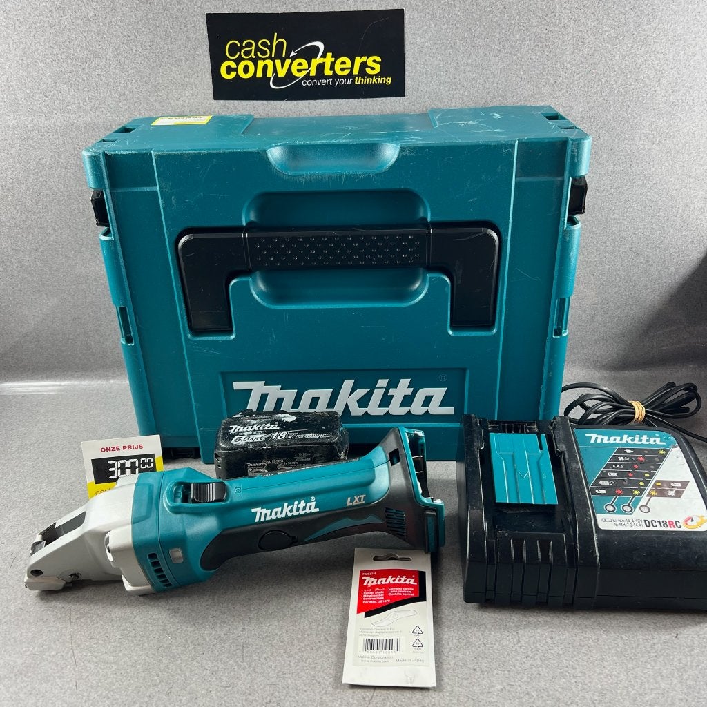 Makita DJS 161 Accu Plaatschaar | koffer,acc,lader | 408483