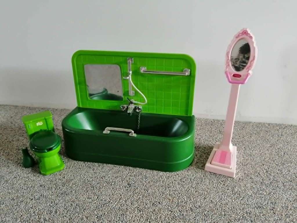 Barbie badkamer, Ophalen, Gebruikt, Barbie
