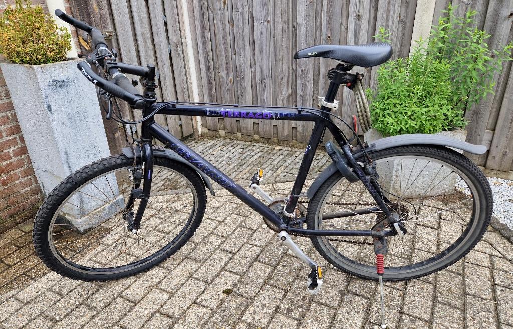 Giant terrago mtb frame 21,5 inch zwart, Ophalen, Gebruikt, Velgrem, Giant