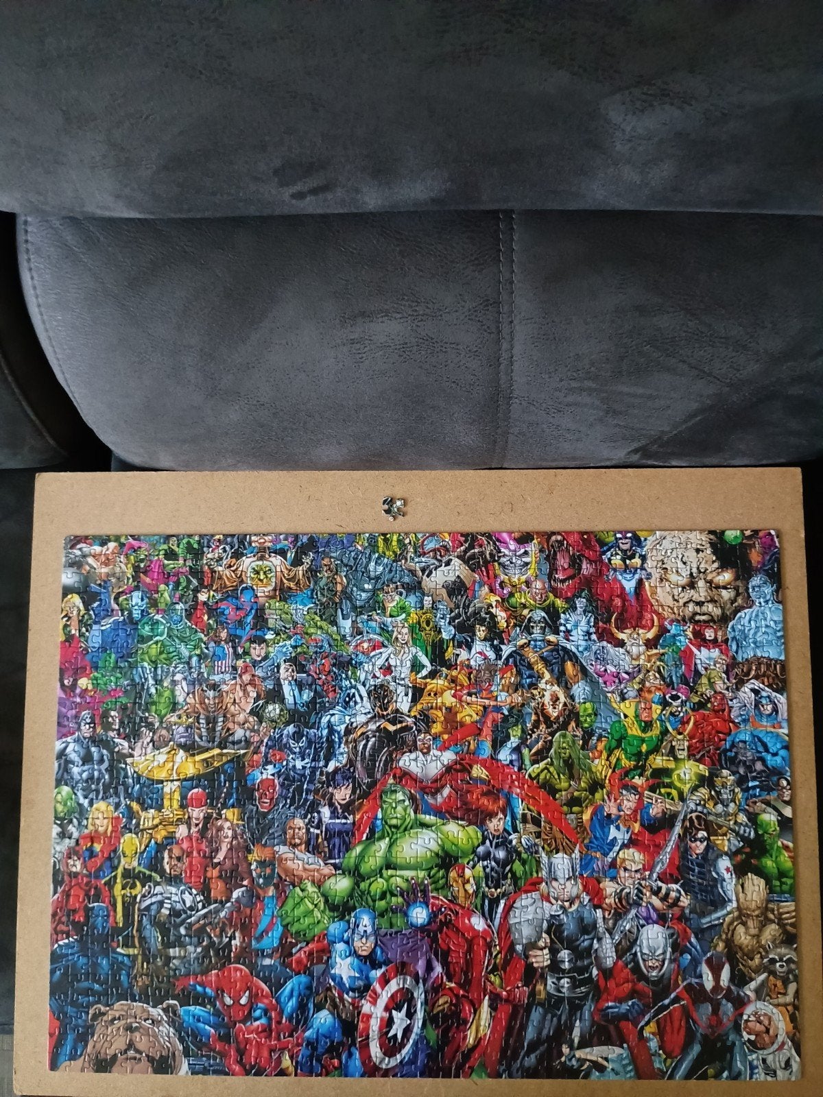 Marvel Impossible Puzzel 1000 stukjes Clementoni, Ophalen of Verzenden, 500 t/m 1500 stukjes, Zo goed als nieuw, Legpuzzel