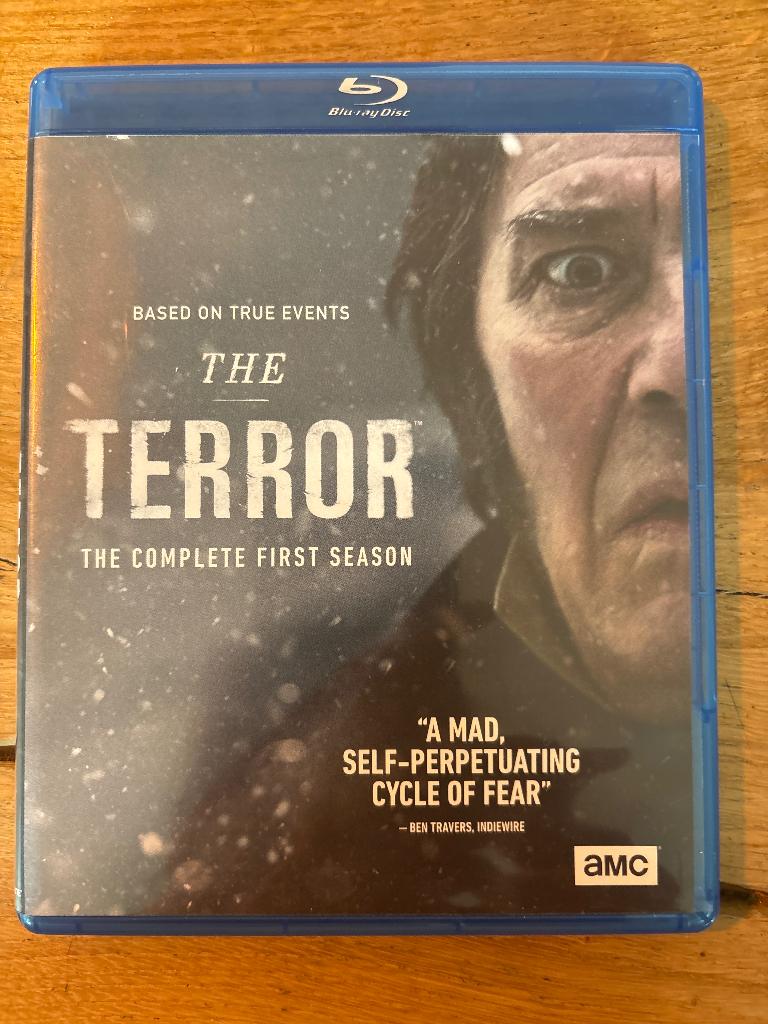 Blu-Ray The Terror, Ophalen of Verzenden, Zo goed als nieuw, Horror