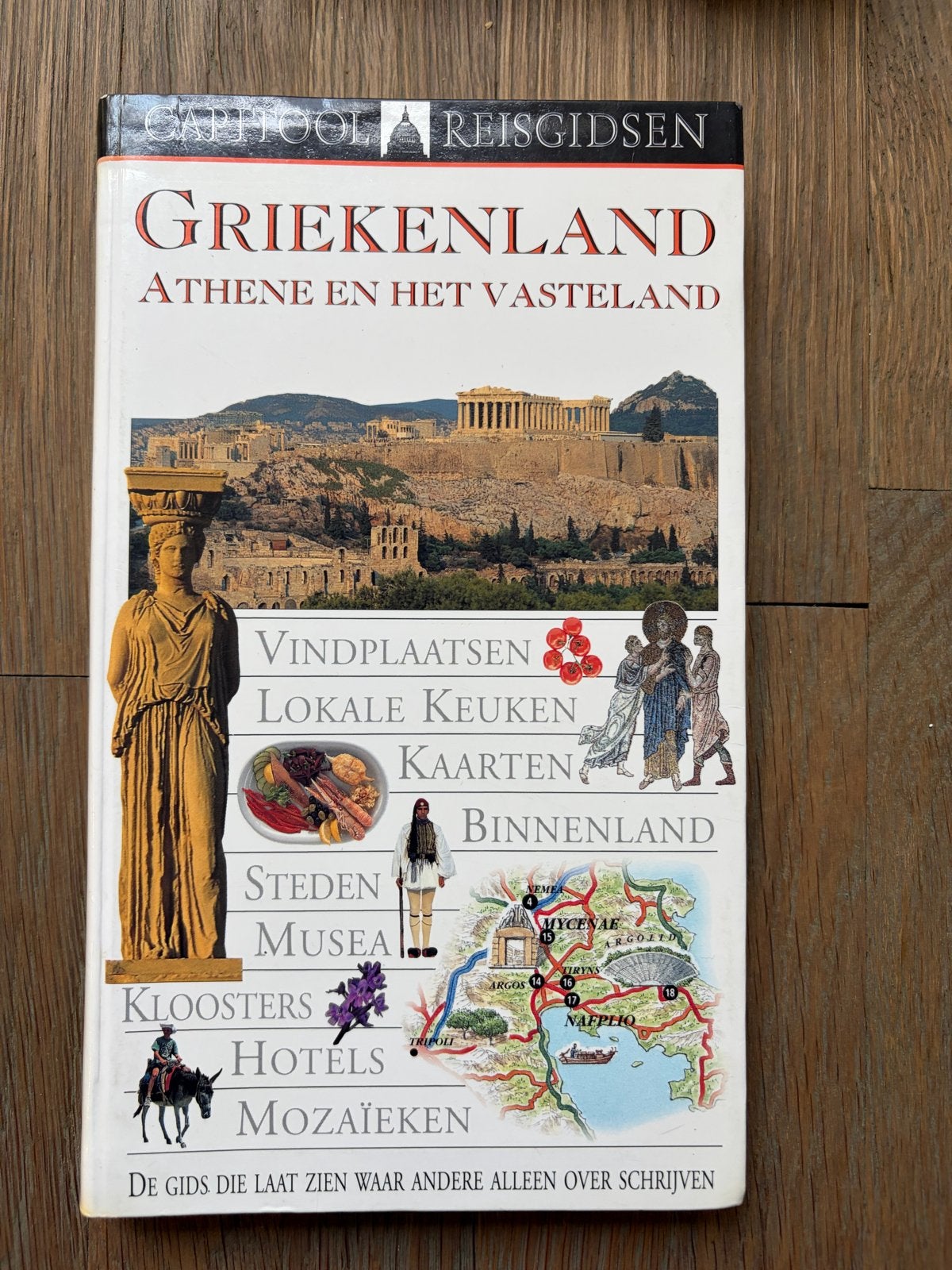 Capitool Reisgids Griekenland: Athene en het Vasteland, Boeken, Capitool, Europa, Ophalen of Verzenden, Zo goed als nieuw