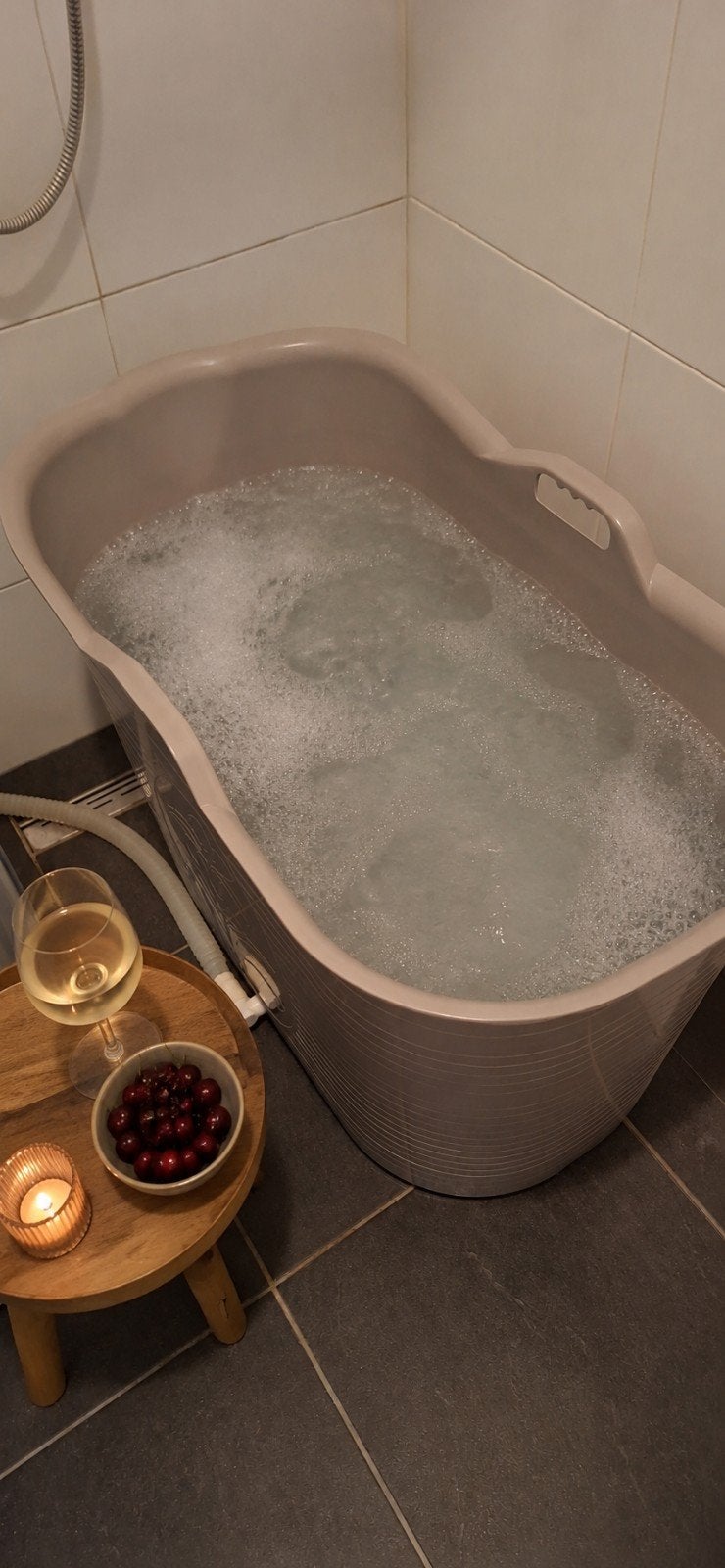 Verplaatsbaar bad - bathbucket, Ophalen, Gebruikt, 50 tot 100 cm, Overige typen
