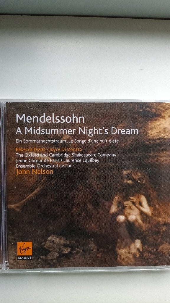 CD - Mendelssohn - A Midsummer Night's Dream, Zo goed als nieuw, Romantiek, Vocaal, Mendelssohn
