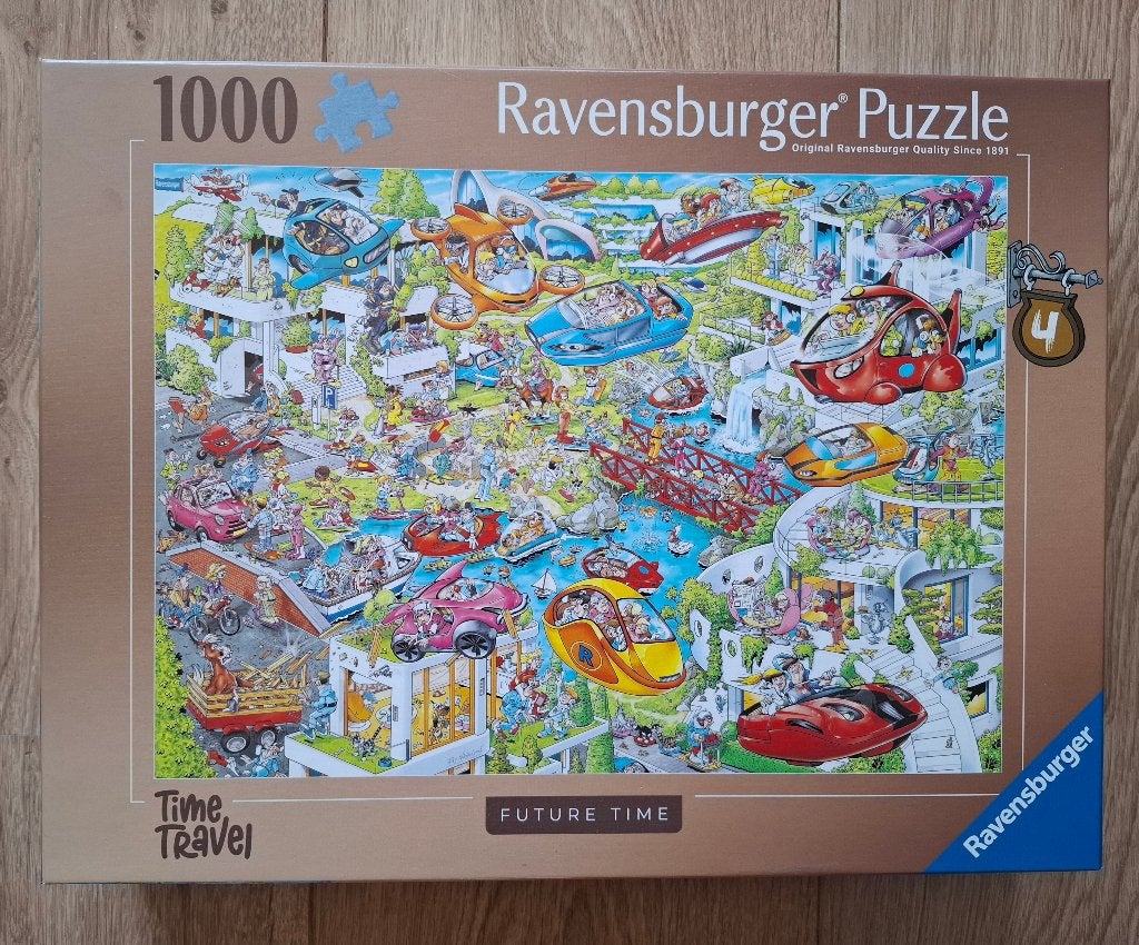 Ravensburger nr  4, Ophalen, 500 t/m 1500 stukjes, Zo goed als nieuw, Legpuzzel