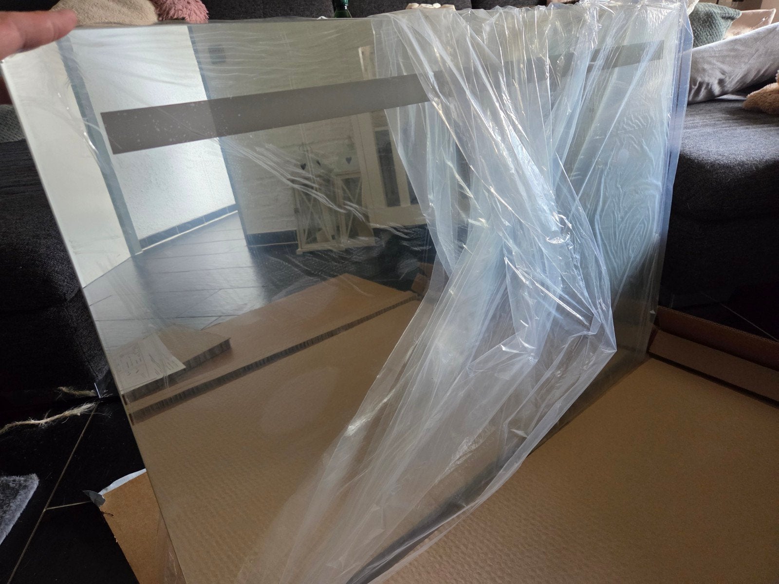 Nieuwe SANOX Stretto lichtspiegel 100 cm – ongebruikt in doo, Ophalen, Overige typen, Nieuw, 50 tot 100 cm