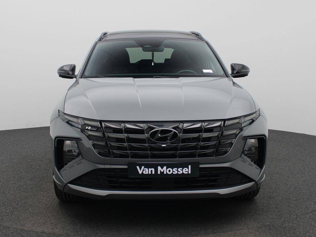 Hyundai Tucson 1.6 T-GDi Hybrid Shine | ACHTERUITRIJCAMERA |, 12 maanden, Stof, Gebruikt, 4 cilinders