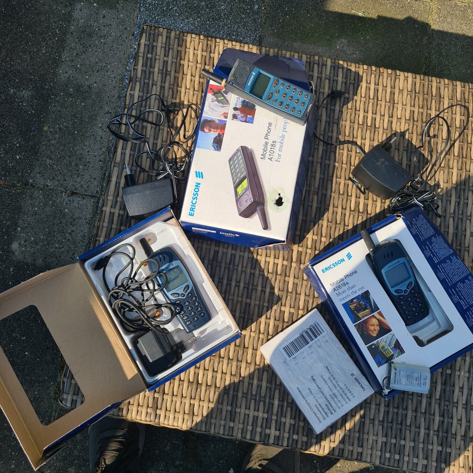 5x Vintage Telefoons: Panasonic & Ericsson Collectie, Telecommunicatie, Vaste telefoons | Niet Draadloos, Ophalen of Verzenden