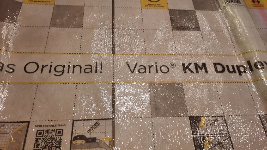 Isover vario km duplex klimaatfolie 18 x 1,5 m, Overige materialen, Zo goed als nieuw, 15 m² of meer, Ophalen