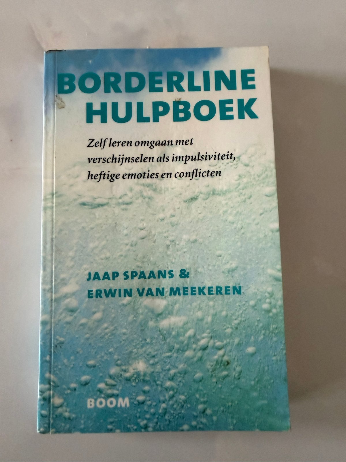 Borderline Hulpboek - Jaap Spaans & Erwin van Meekeren, Boeken, Ophalen of Verzenden, Gelezen, Klinische psychologie
