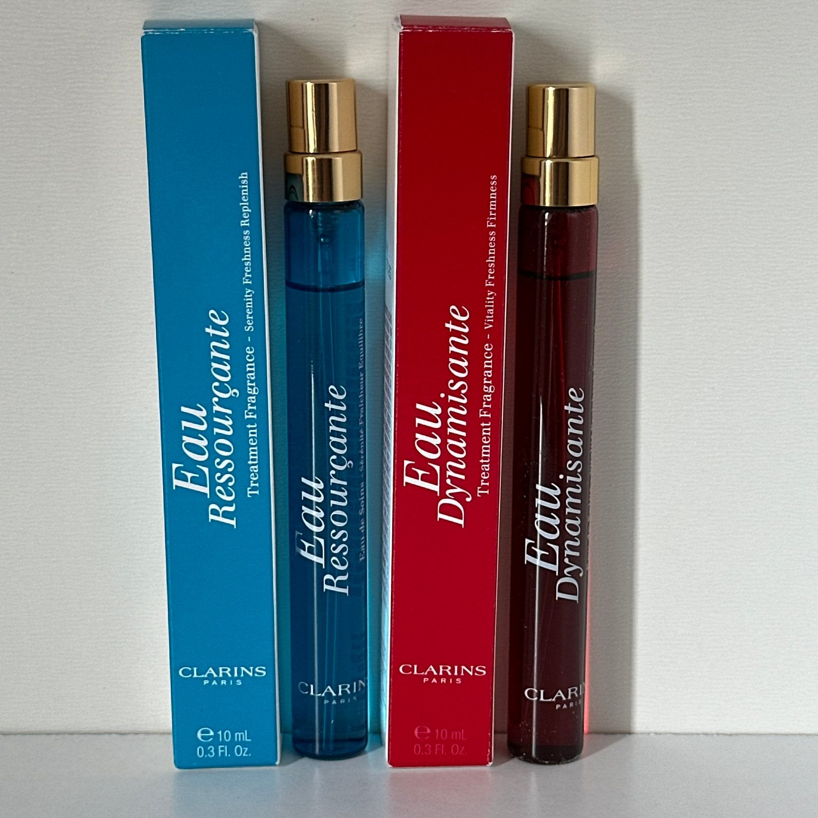 Clarins Eau Dynamisante/Eau Ressourcante Tasverstuiver 10ml, Ophalen of Verzenden, Nieuw