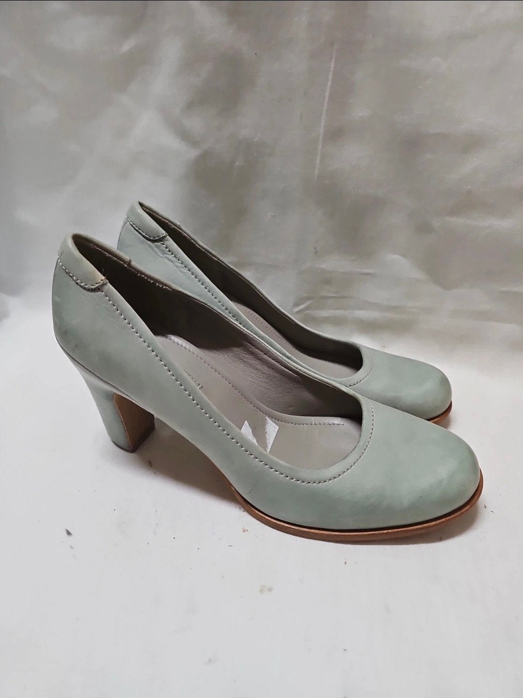 Ecco Pumps - Lichtgroen - Maat 40, Kleding | Dames, Ecco, Pumps, Ophalen of Verzenden, Gedragen