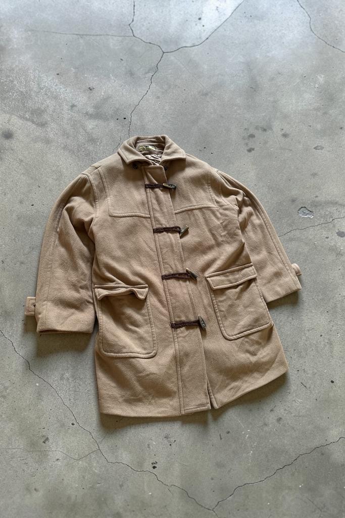 Beige Men’s Coat Henry White Ireland wool cashmere XL, Ophalen of Verzenden, Gedragen, Maat 46/48 (XL) of groter, Beige