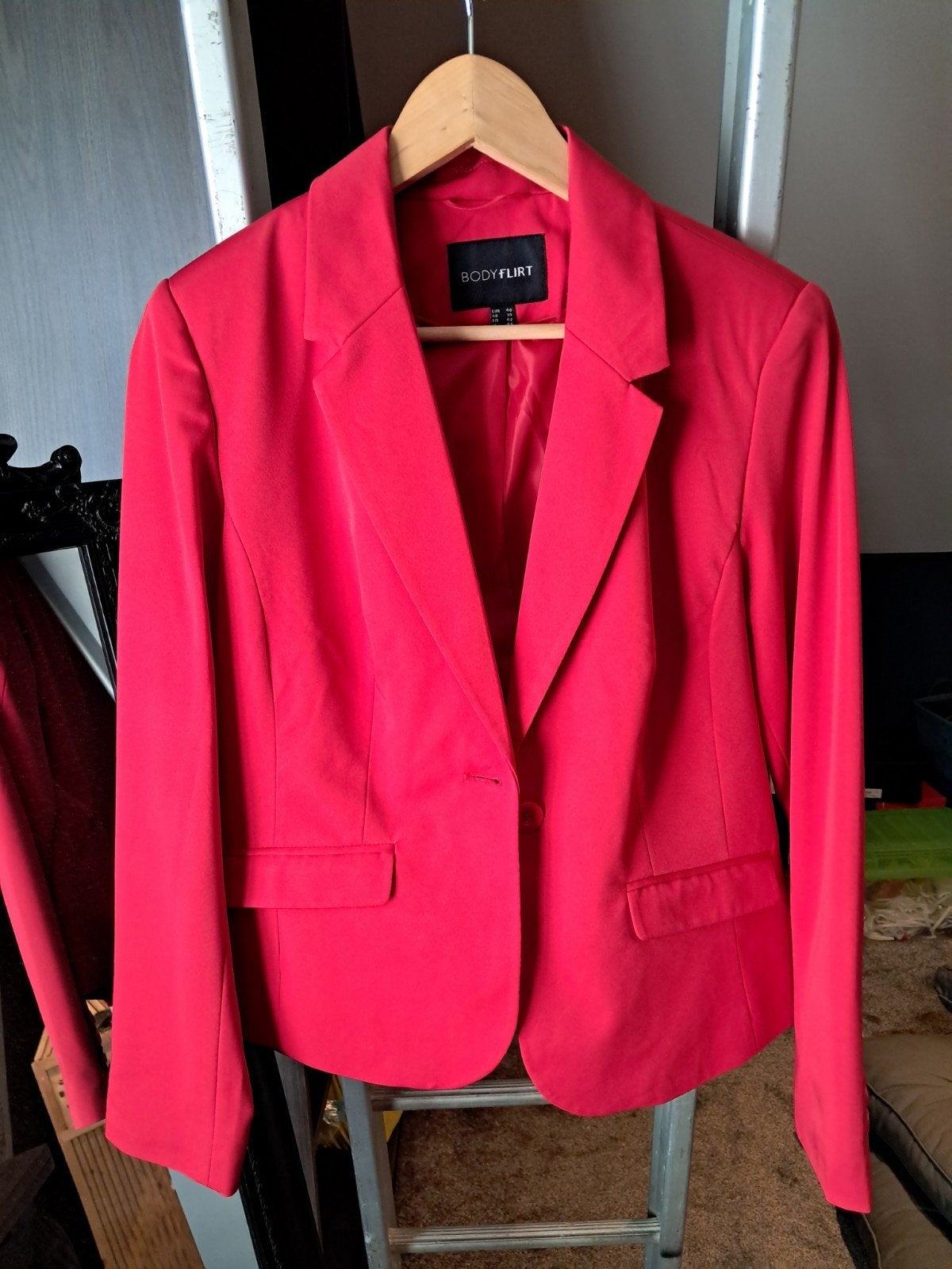 Blazer, Zo goed als nieuw, Jasje, Rood, Ophalen