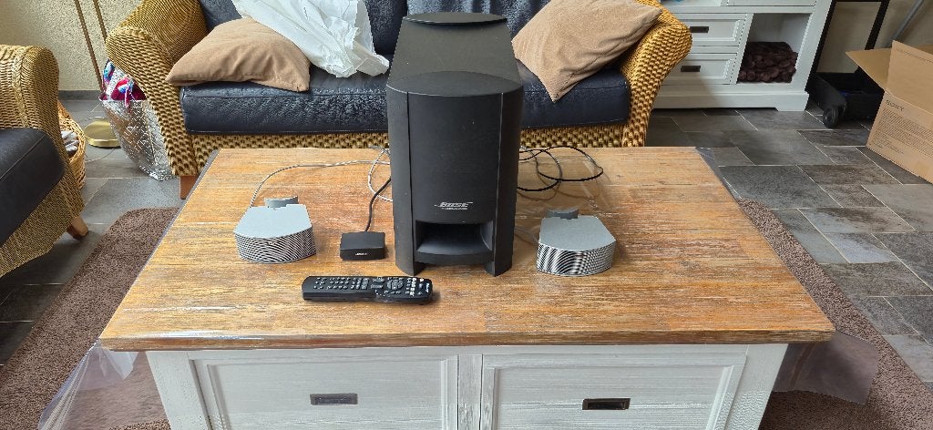 Bose Cinemate GS series home theater system +subwoofer, Audio, Tv en Foto, Home Cinema-sets, Overige merken, Gebruikt, 70 watt of meer
