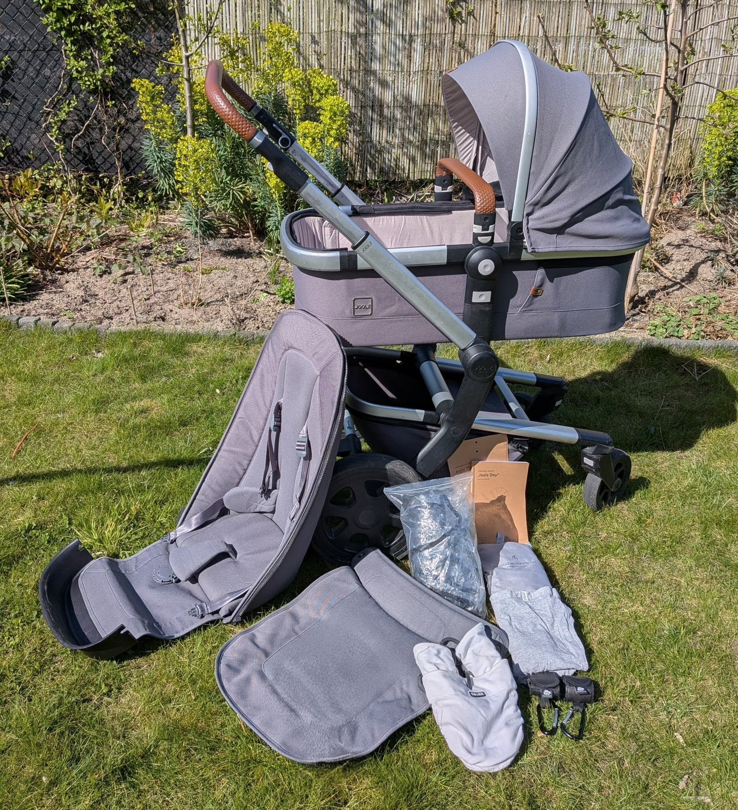 Joolz Day3, Kinderen en Baby's, Kinderwagens en Combinaties, Zo goed als nieuw, Verstelbare duwstang, Ophalen, Kinderwagen