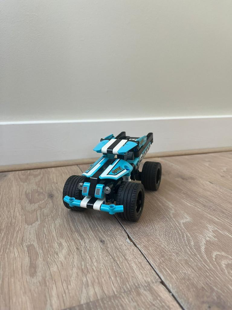 Lego technic race auto, Lego, Compleet, Ophalen of Verzenden, Zo goed als nieuw