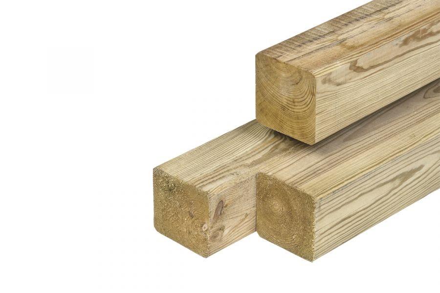 Geïmpregneerde tuinpalen 68x68mm, 300 cm lang, Nieuw, Balk, Overige houtsoorten, Ophalen