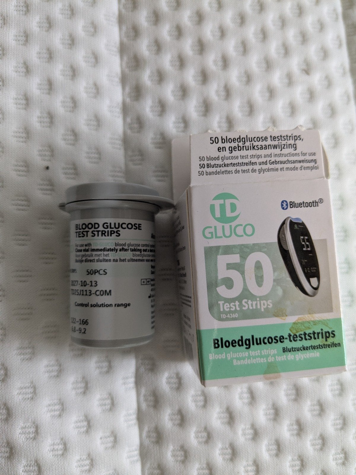 TD Gluco Bloedglucose Teststrips - 50 stuks, Ophalen of Verzenden, Nieuw, Overige typen