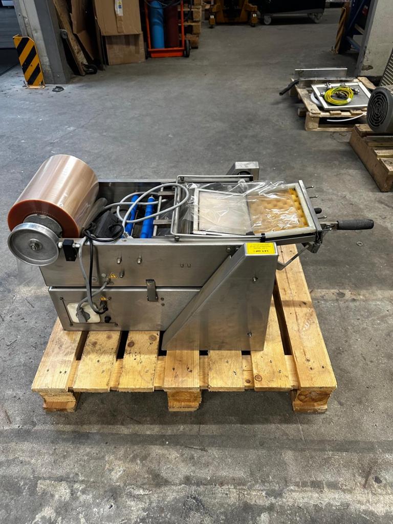 Roestvrijstalen Klappack folie machine 230V met voetpedaal, Ophalen of Verzenden