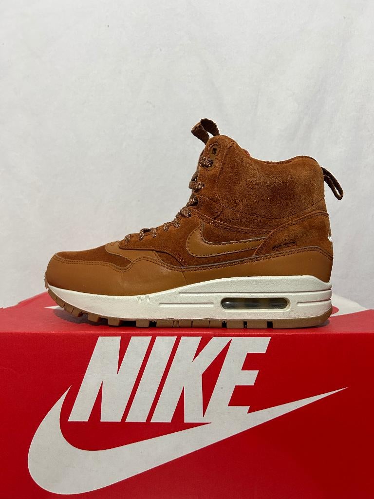 ALS NIEUW Maat 40 - Nike Air Max 1 Mid Sneakerboot Brown Gum