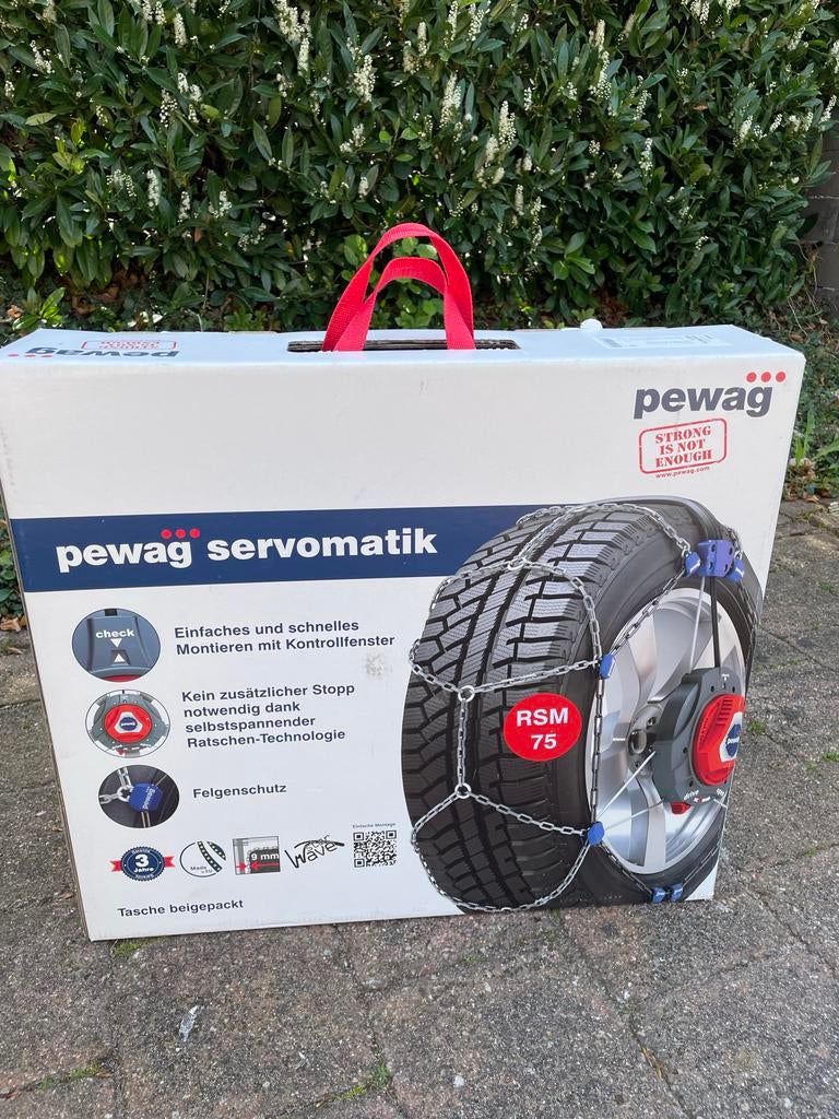 Pewag Servomatik RSM 75 Sneeuwkettingen - Nieuw in doos, Ophalen, Nieuw