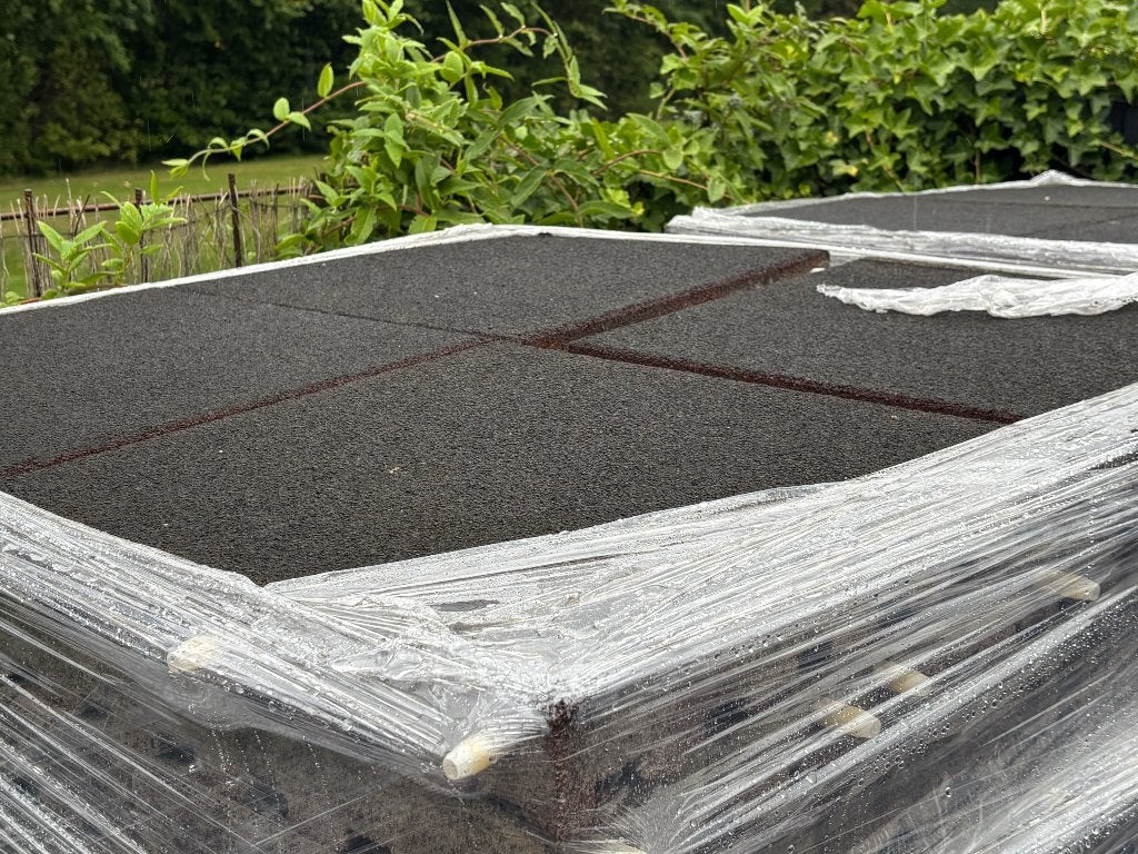 Rubber tegels, Ophalen, Zo goed als nieuw, Rubber, Overige typen