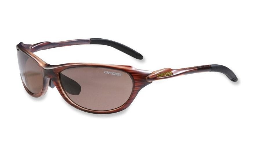 Zonnebril / Sportbril TIFOSI Strada Wood Nieuw KOOPJE!!!, Overige merken, Zonnebril, Bruin, Nieuw