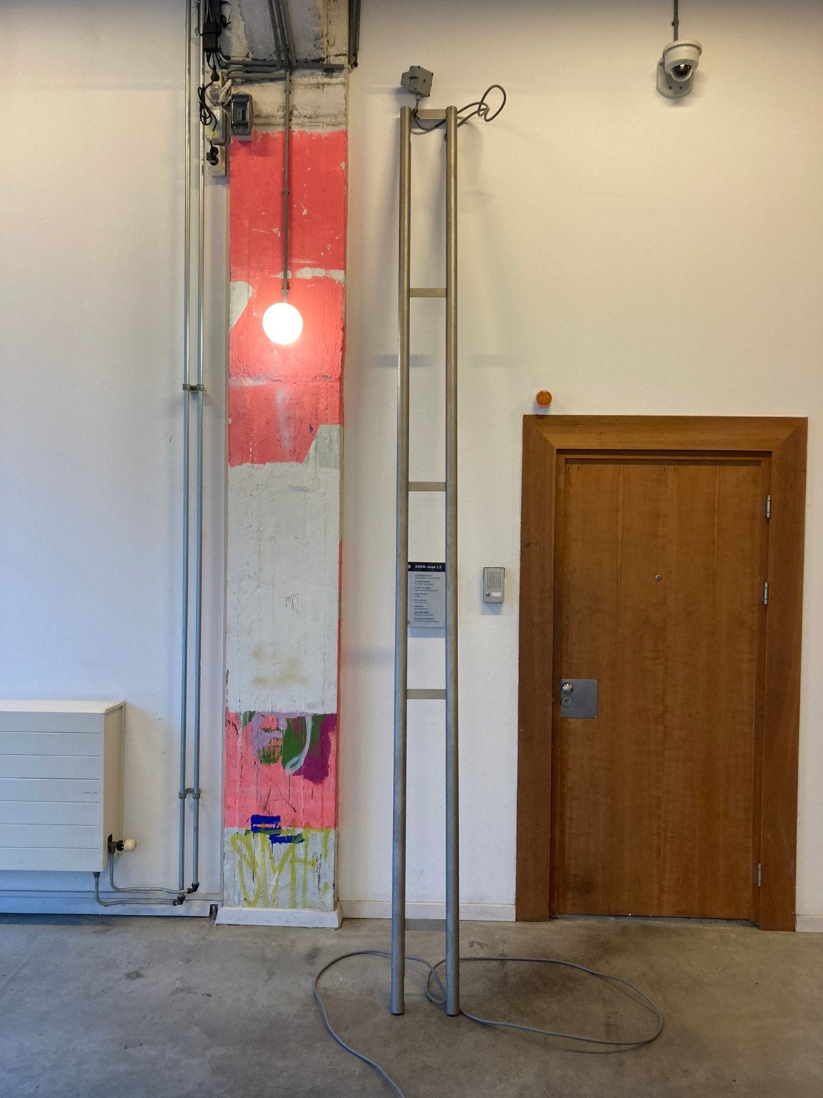 Zeldzaam xl metalarte l’escala vloerlamp 4 meter, Huis en Inrichting, Lampen | Vloerlampen, Ophalen, Zo goed als nieuw