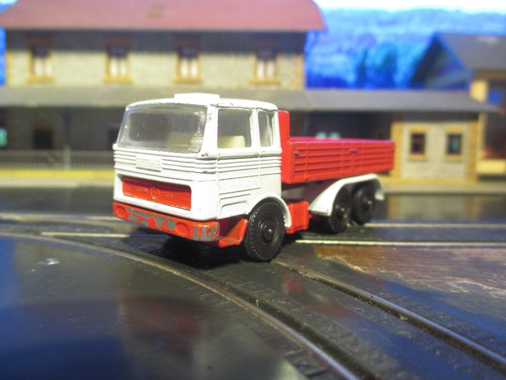 Mercedes Benz LP - Efsi open bakwagen ( eerste wiel-type ), Ophalen of Verzenden, Gebruikt, Bus of Vrachtwagen, Efsi