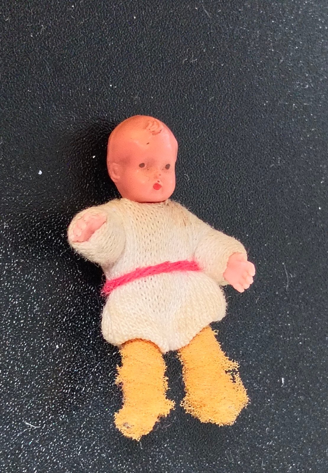 Vintage poppenhuis baby jaren 70, Ophalen of Verzenden, Gebruikt, Poppenhuis