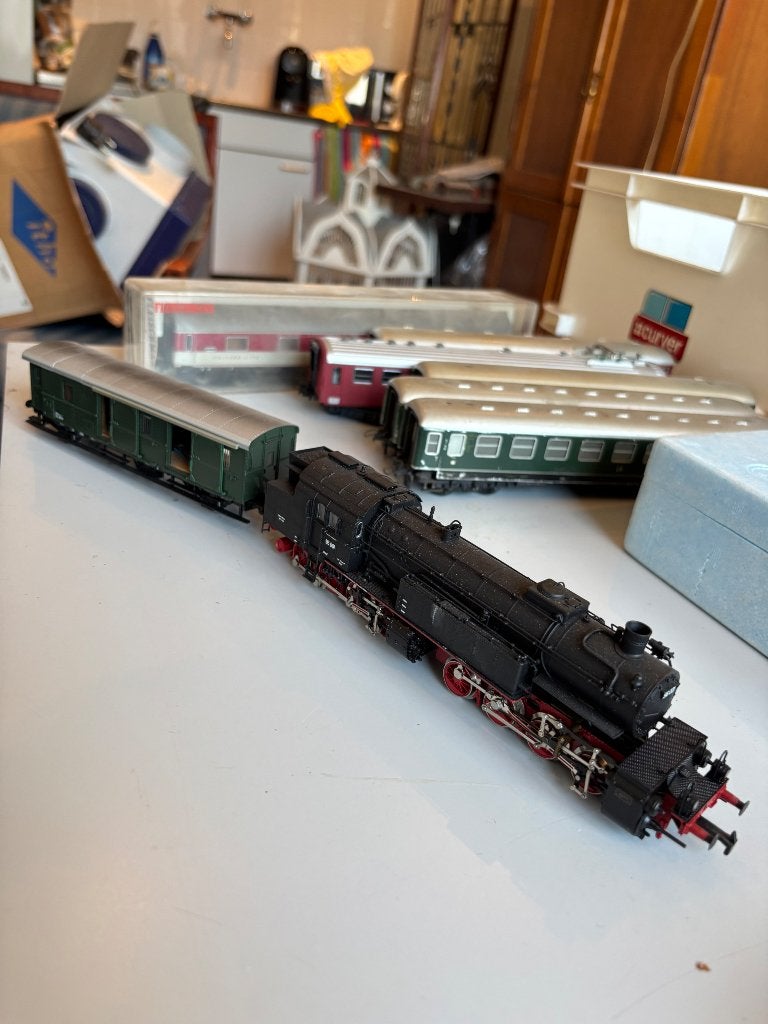 Bogusch rivarossi 1374 riv class br 96 022 mallet locomotief, Hobby en Vrije tijd, Ophalen of Verzenden, Gelijkstroom, Locomotief