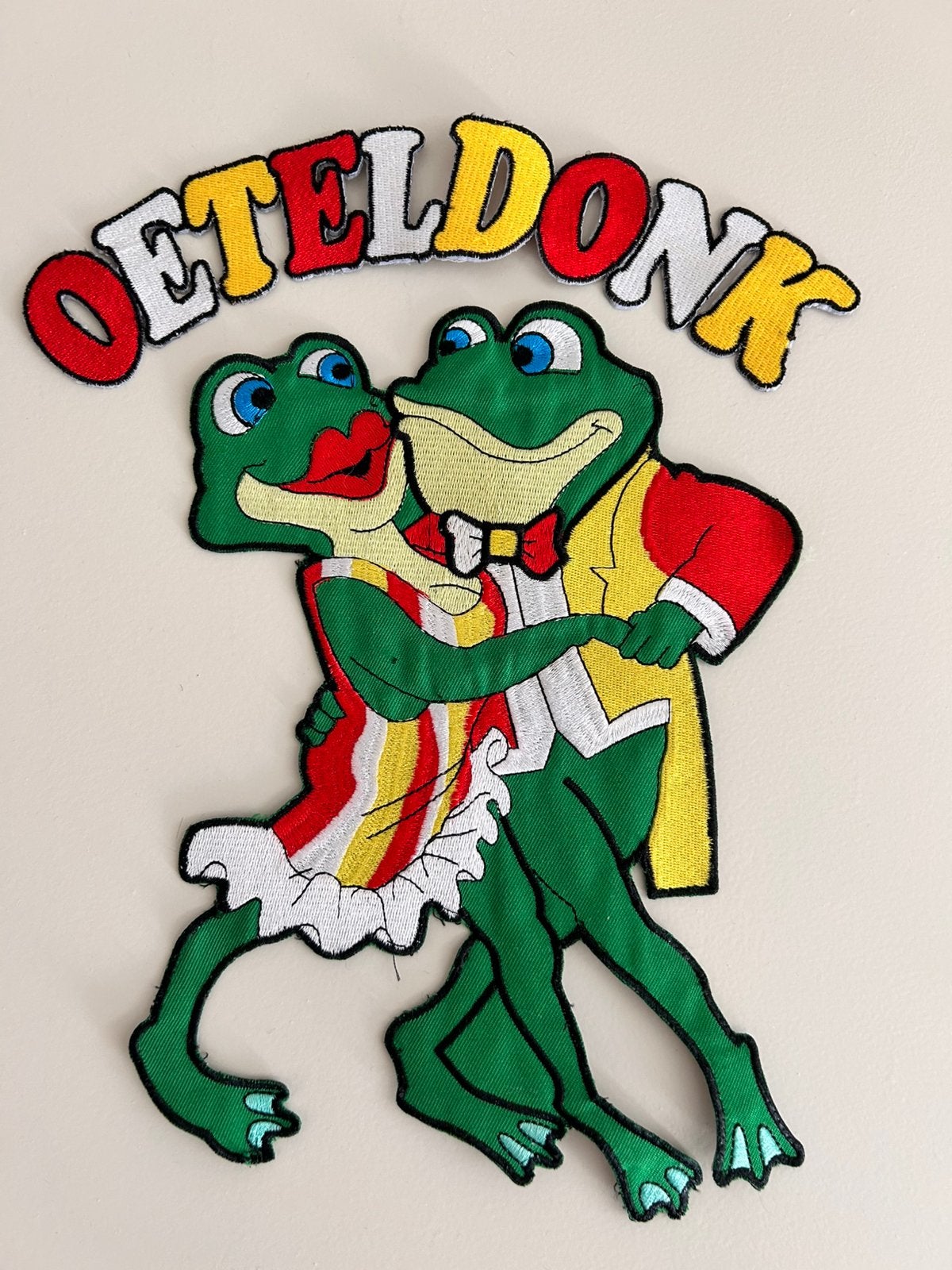 Rugembleem Oeteldonk, Ophalen of Verzenden, Zo goed als nieuw, Carnaval