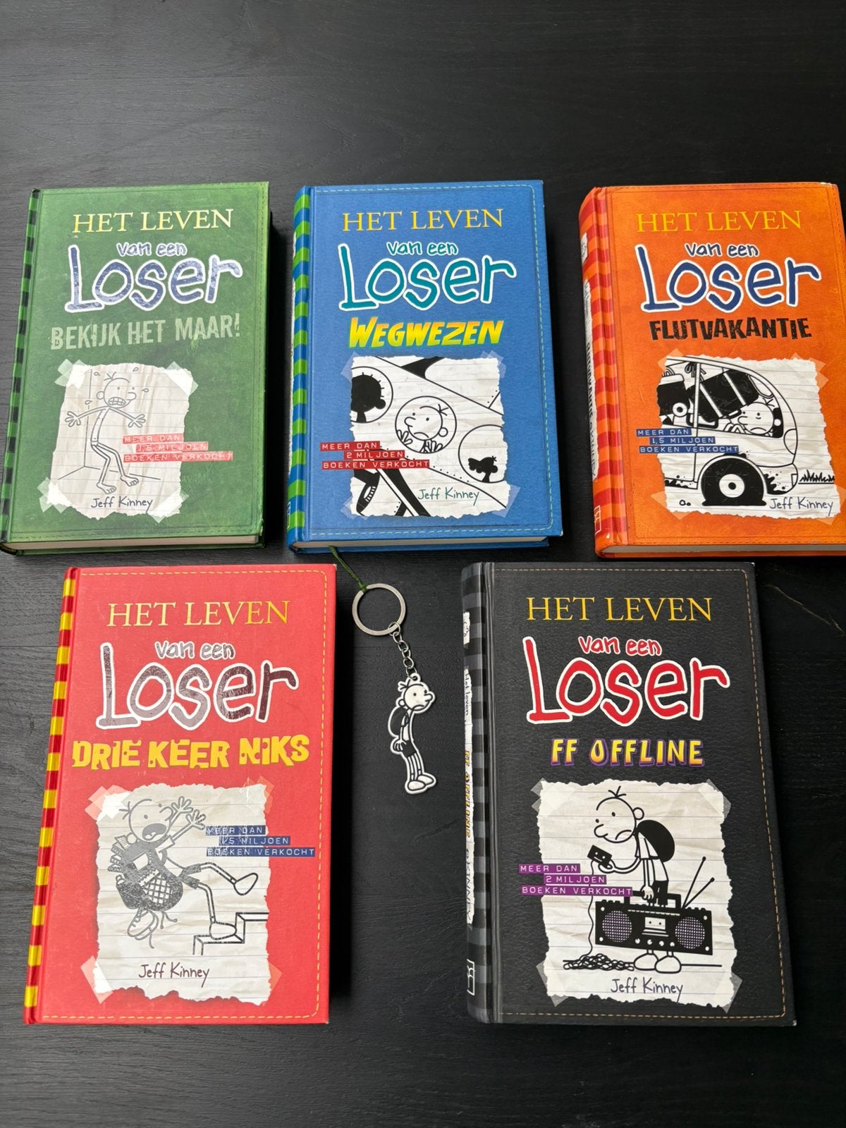 Leven van een loser  5 boeken voor 30,-, Ophalen of Verzenden, Gelezen