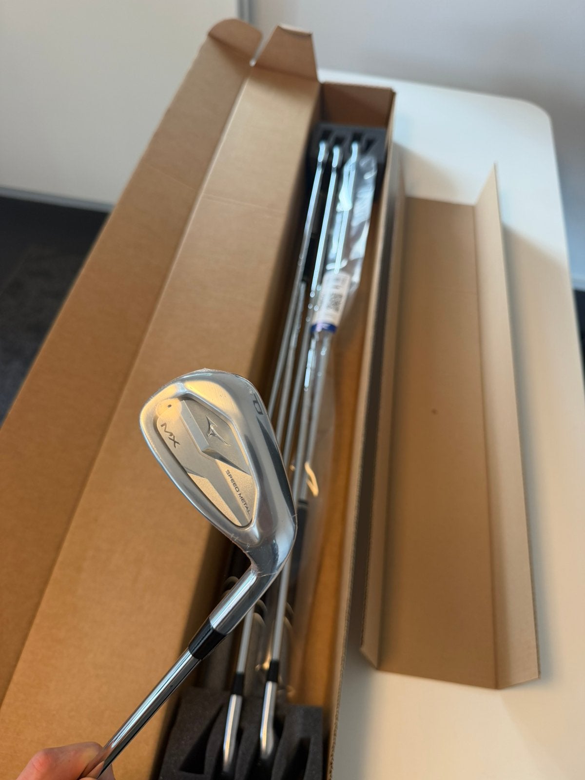 Mizuno MX Speedmetal set - PW-5 - R flex staal - Testen ok, Set, Mizuno, -, -