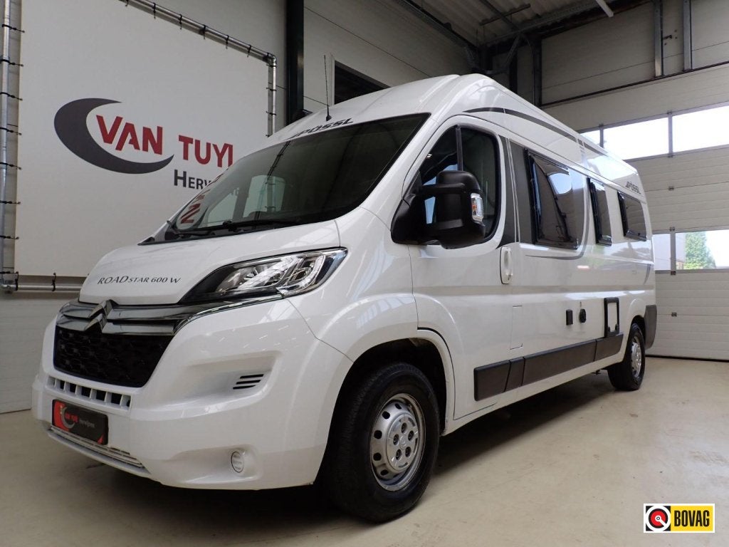Pössl Roadstar 600 W / XXL koelkast / Raumbad / PRI, Caravans en Kamperen, Campers, Buscamper of Camperbus, Koelkast, Pössl, Bedrijf