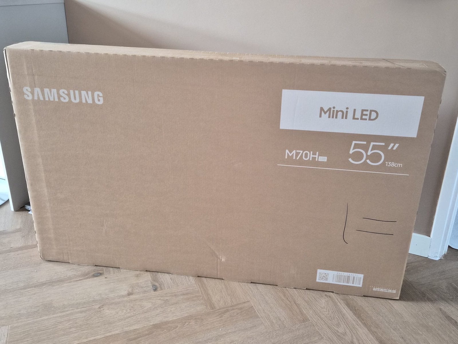 Samsung Mini LED 55 inch M70H Smart TV (UE55M74HAU), Ophalen, LED, 50 Hz, Nieuw
