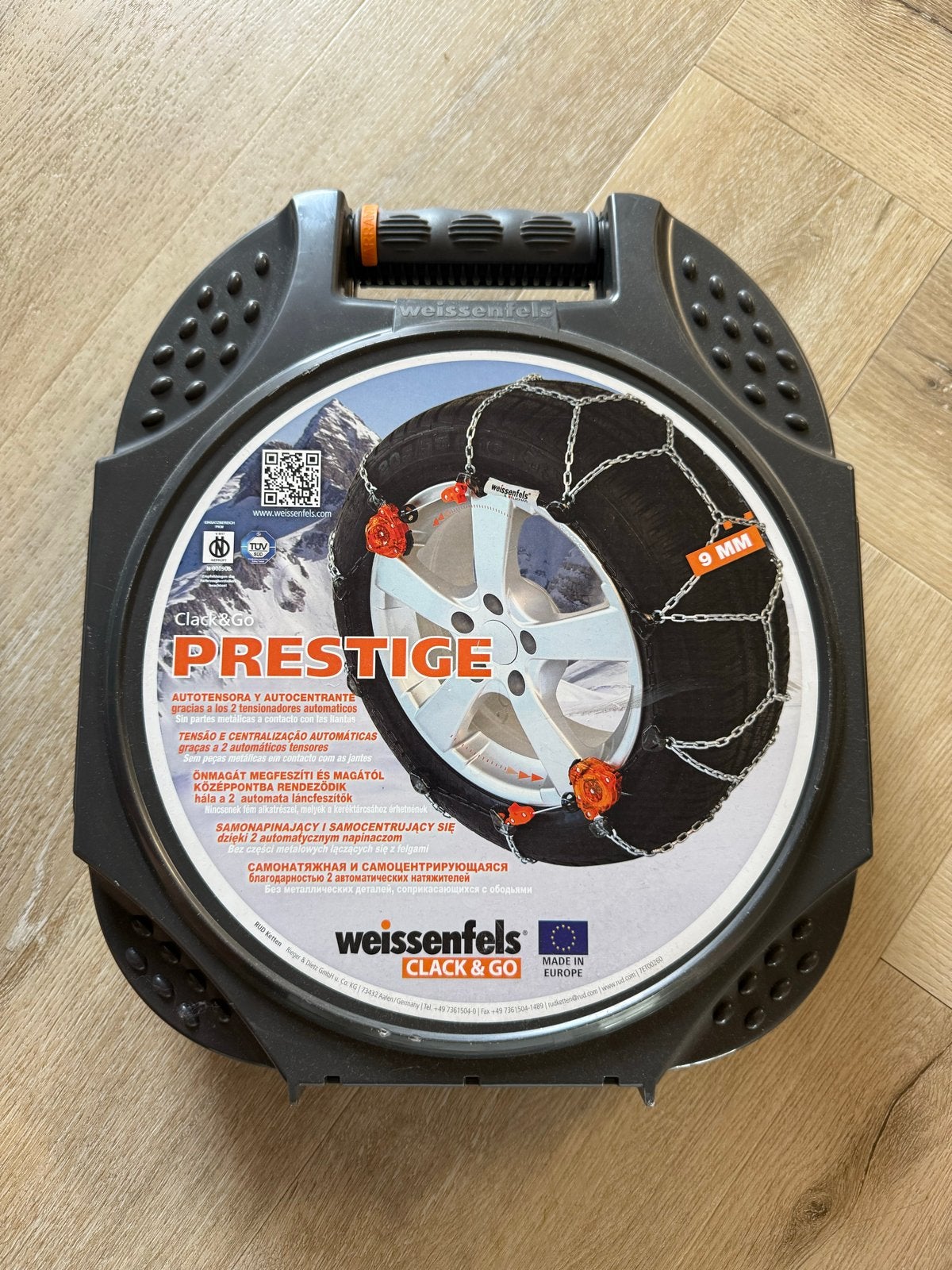 Weissenfels Clack & Go Prestige Sneeuwkettingen M44, Auto diversen, Sneeuwkettingen, Ophalen of Verzenden, Nieuw