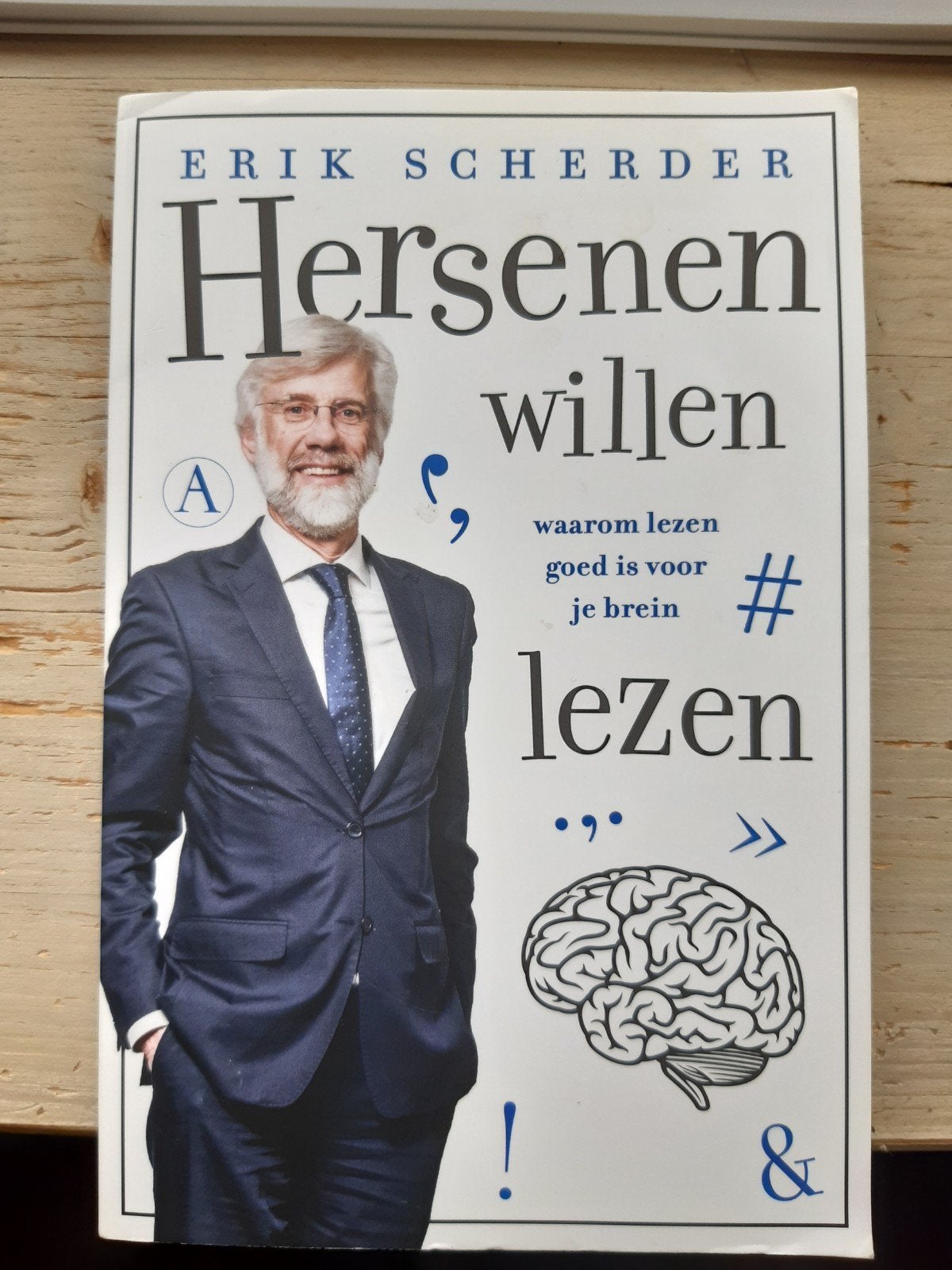 Erik Scherder - Hersenen willen lezen, Ophalen of Verzenden, Zo goed als nieuw, Erik Scherder