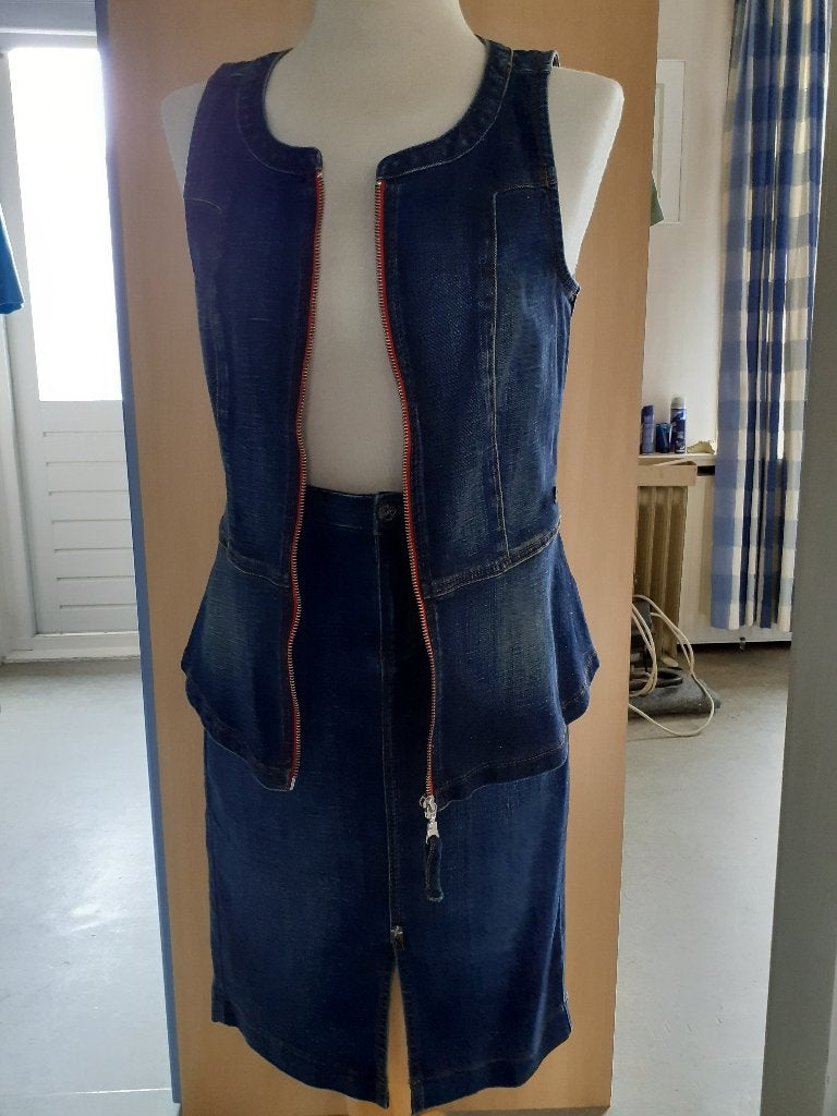 Didi jeans spijker set mt M, Kleding | Dames, Blauw, Didi, Ophalen of Verzenden, Zo goed als nieuw