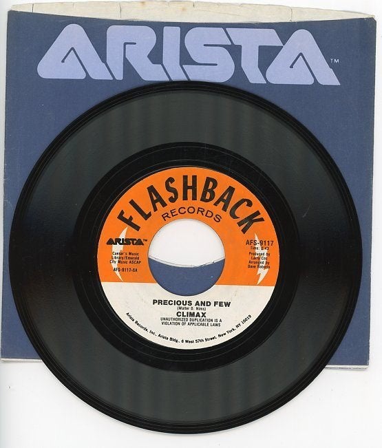Single- Arista Flashback- Climax, Gebruikt, 7 inch, Inclusief binnenhoes, Ophalen of Verzenden