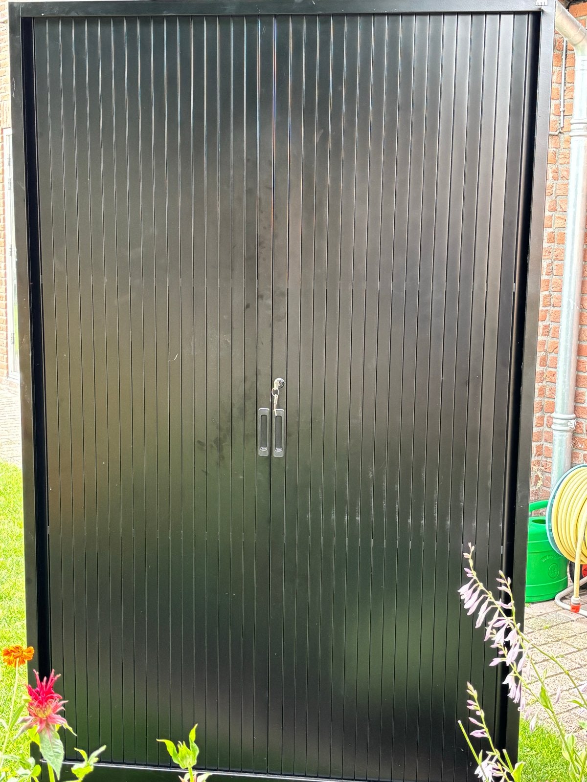 Amerland metalen berging 1.20 x 2.00 meter, Ophalen, Gebruikt