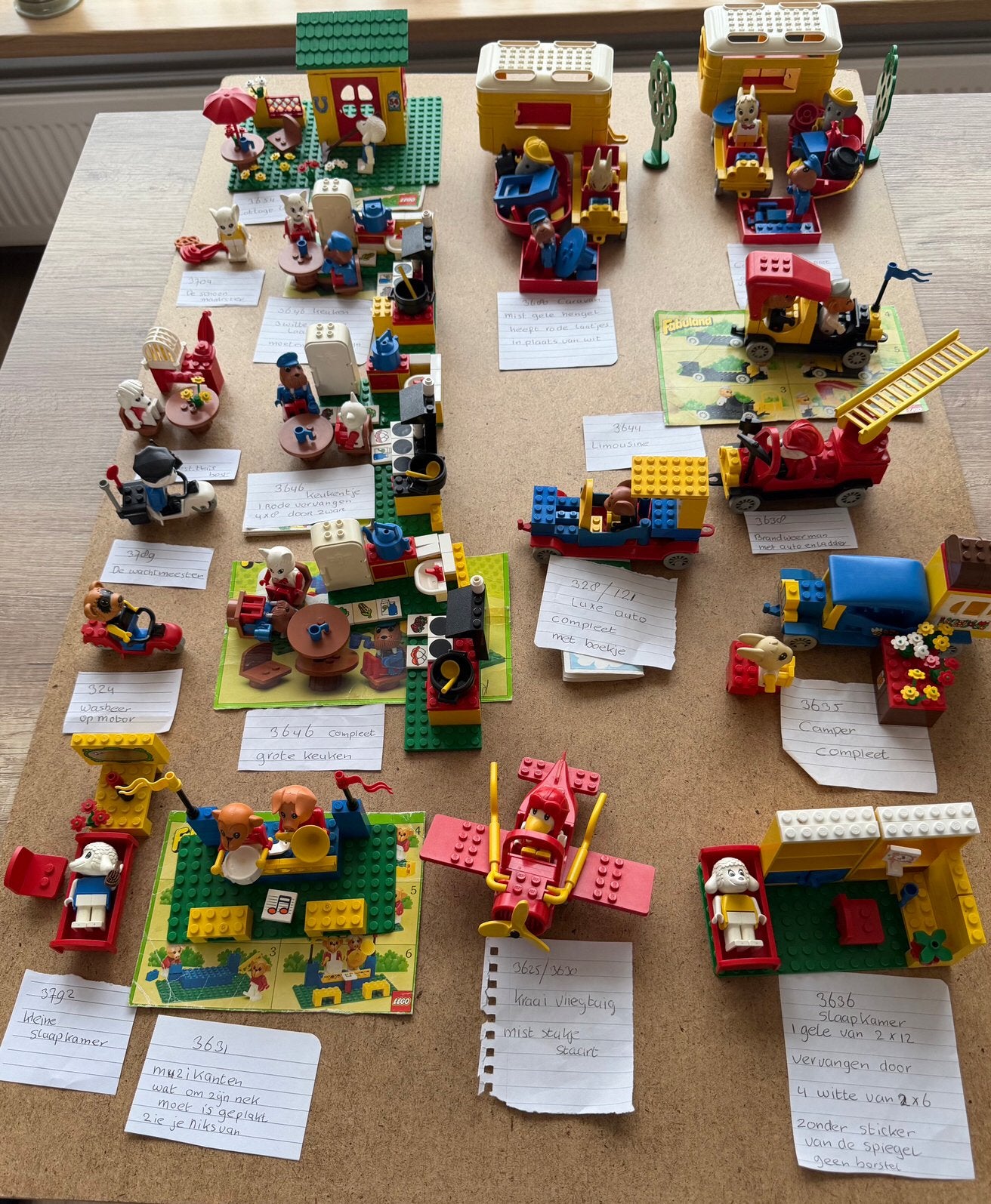 Lego Fabuland grote verzameling, Ophalen, Gebruikt, Overige thema's, Inclusief extra onderdelen