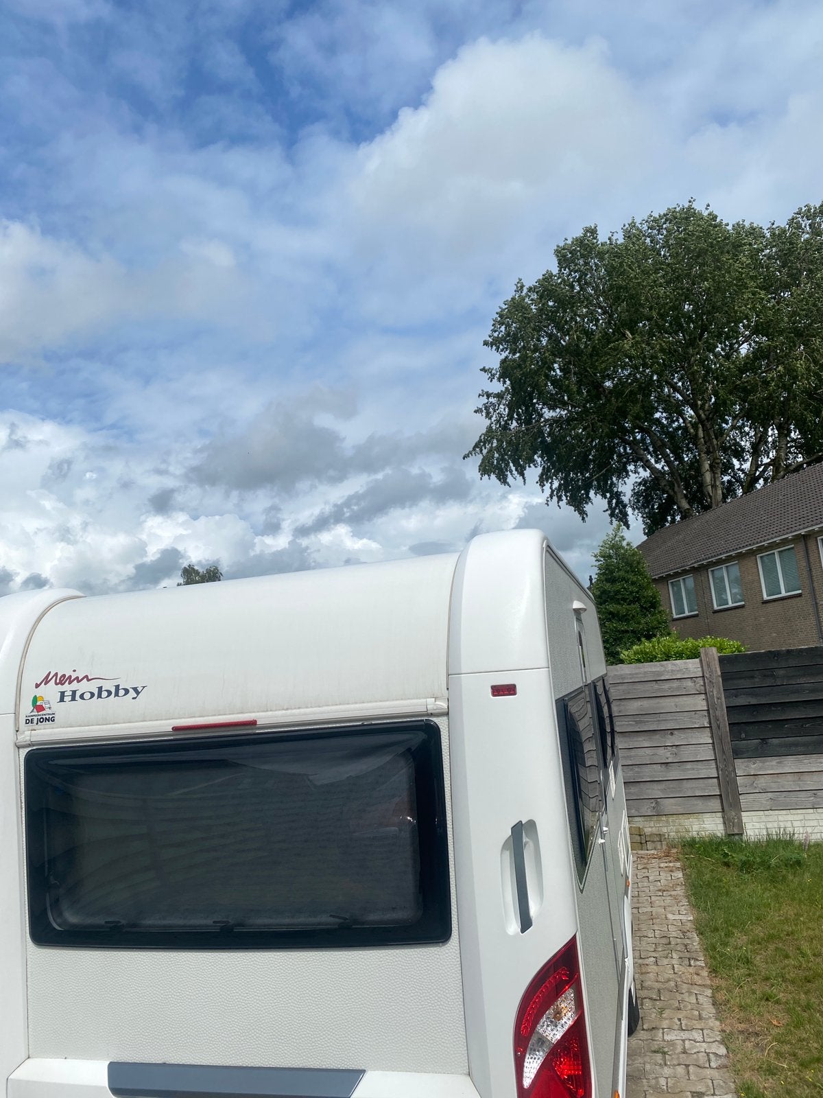 Nieuwstaat hobby de luxe type 455 Uf  2015 in prijs verlaagd, Caravans en Kamperen, Caravans, Rondzit, Particulier, Tot en met 4