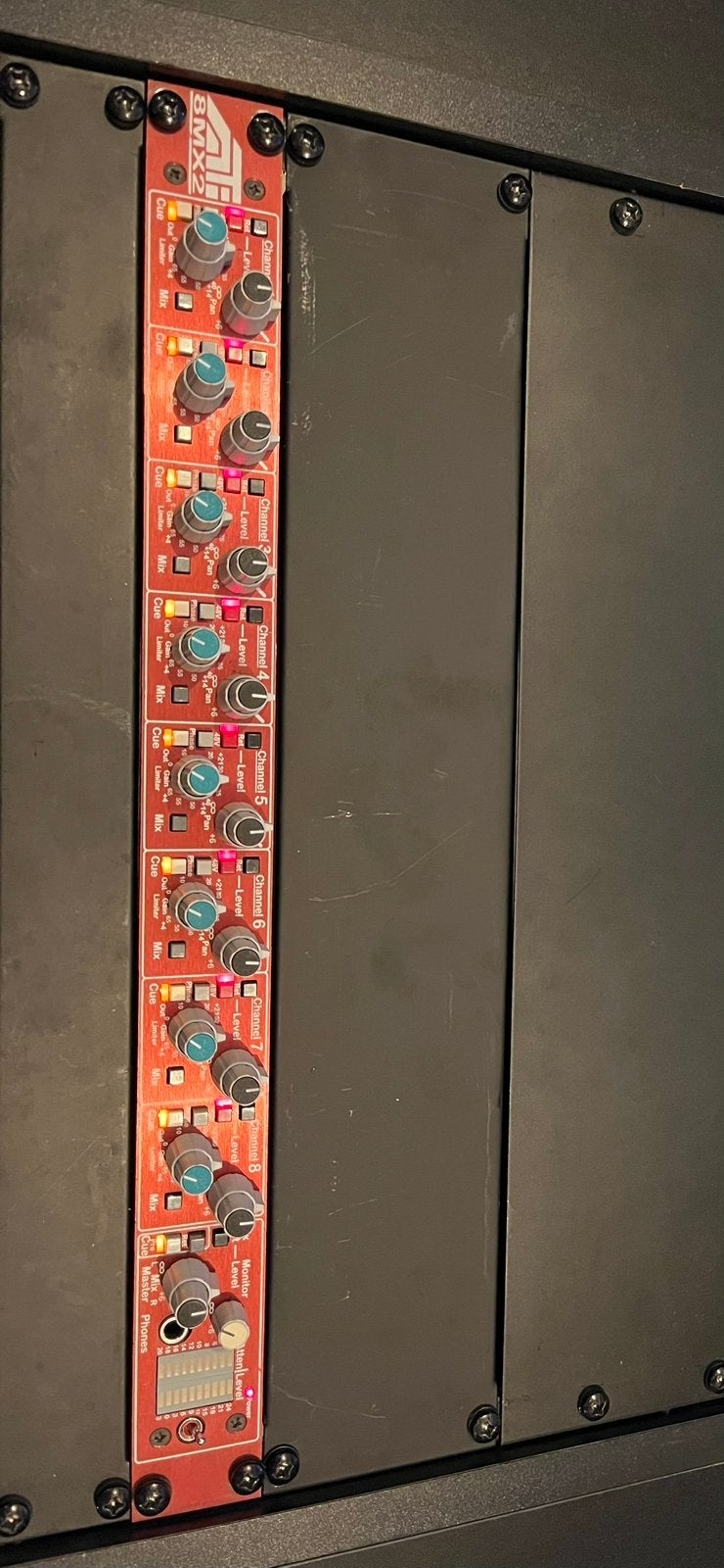 ATI 8MX2 8-ch preamp made by API Paragon console preamps, Ophalen of Verzenden, Zo goed als nieuw, Audio